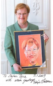 Presedinte Finlanda Tarja Halonen